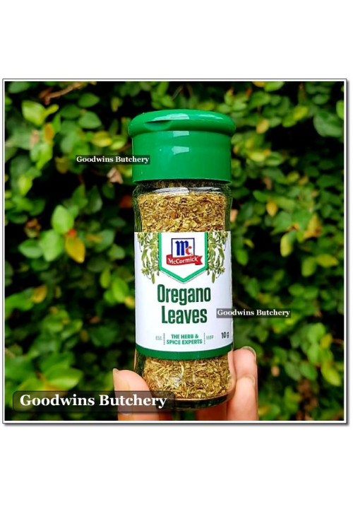 Herb Spice OREGANO LEAVES FLAKE daun oregano McCormick Food Australia 10g